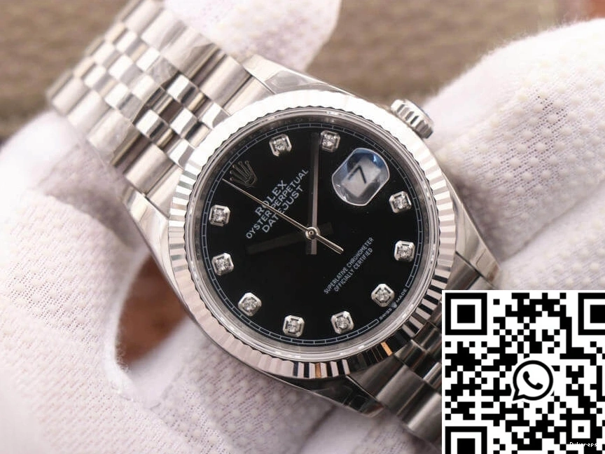 M126234-0027 Diamond-set Factory Rolex EW Dial Datejust 0316